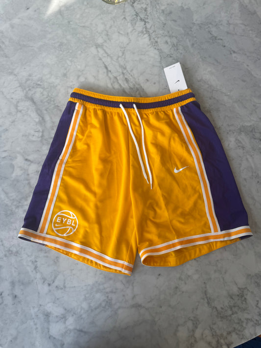 Nike EYBL Shorts (Yellow & Purple)