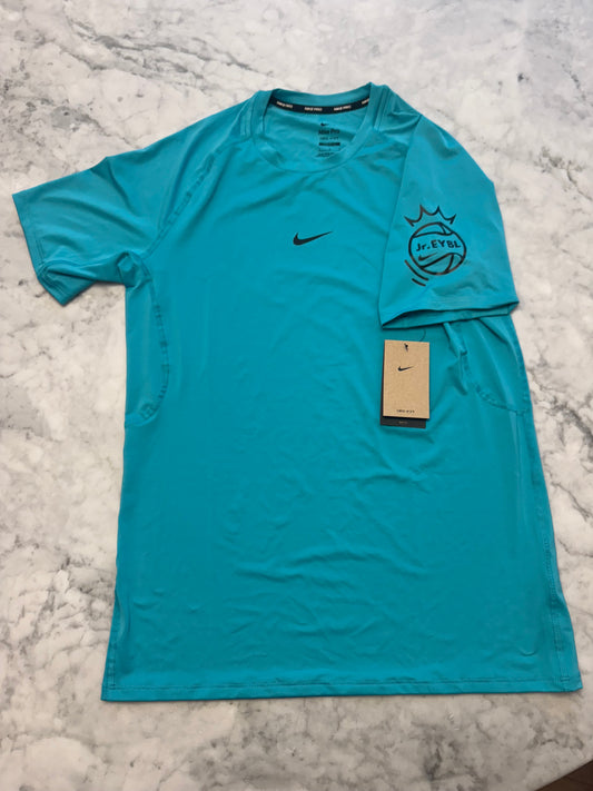 Nike Jr EYBL Compression Shirt (Turquoise)