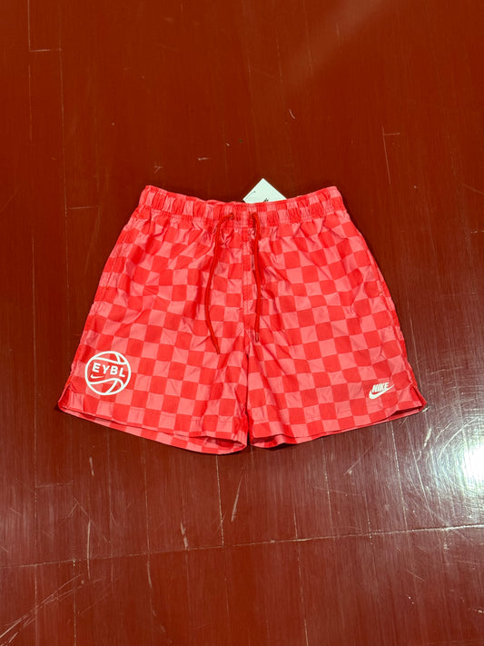 Nike EYBL Red Checkered Shorts